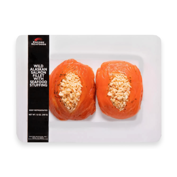 Encore Seafoods Stuffed Alaskan Salmon