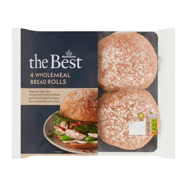 Morrisons The Best Wholemeal Rolls